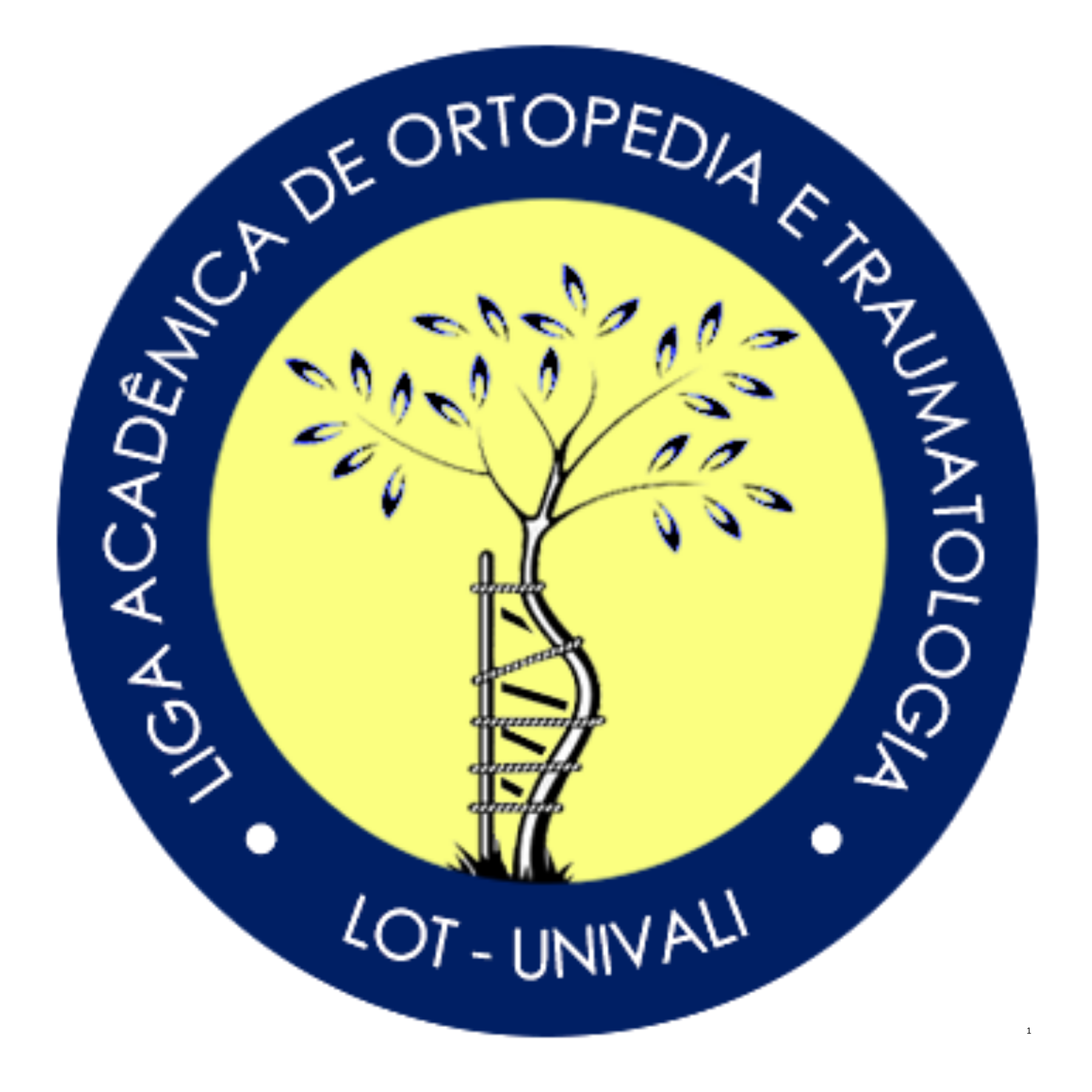 Logotipo da Liga Acadêmica de Ortopedia e Traumatologia
