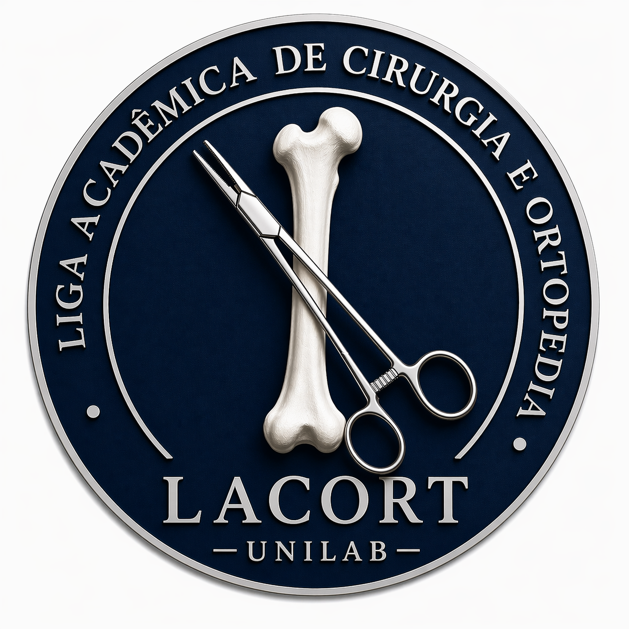 Logotipo da Liga Acadêmica de Cirurgia e Ortopedia